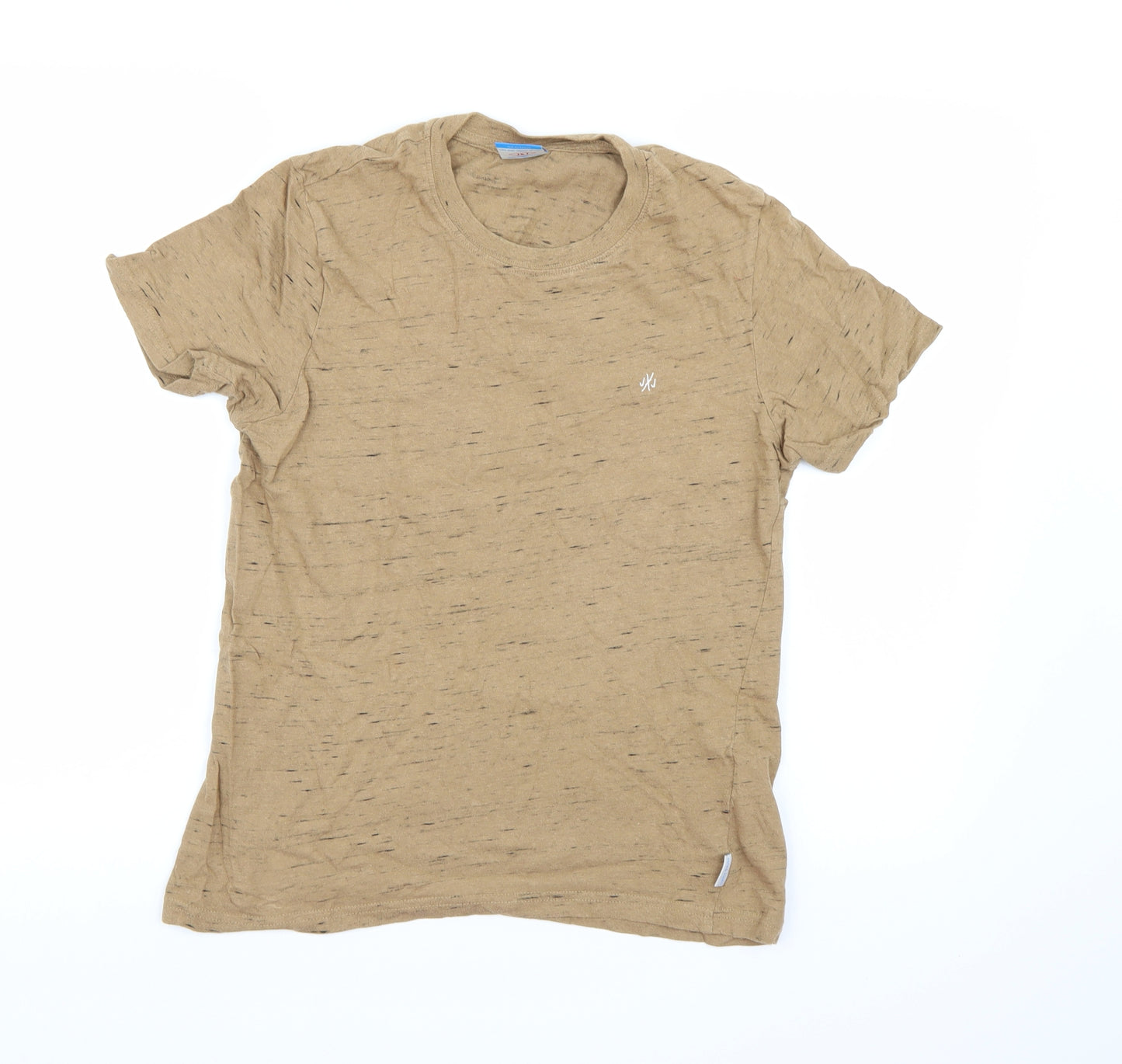 JACK & JONES Mens Brown    T-Shirt Size S