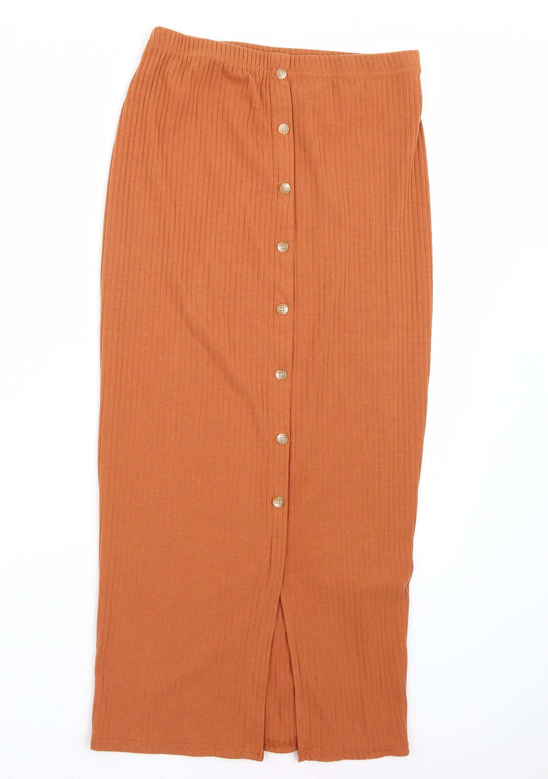 New Look Womens Orange   A-Line Skirt Size 10