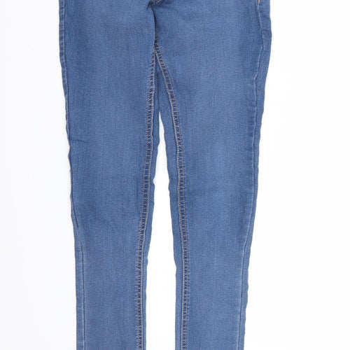 George Womens Blue  Denim Skinny Jeans Size 6 L30 in