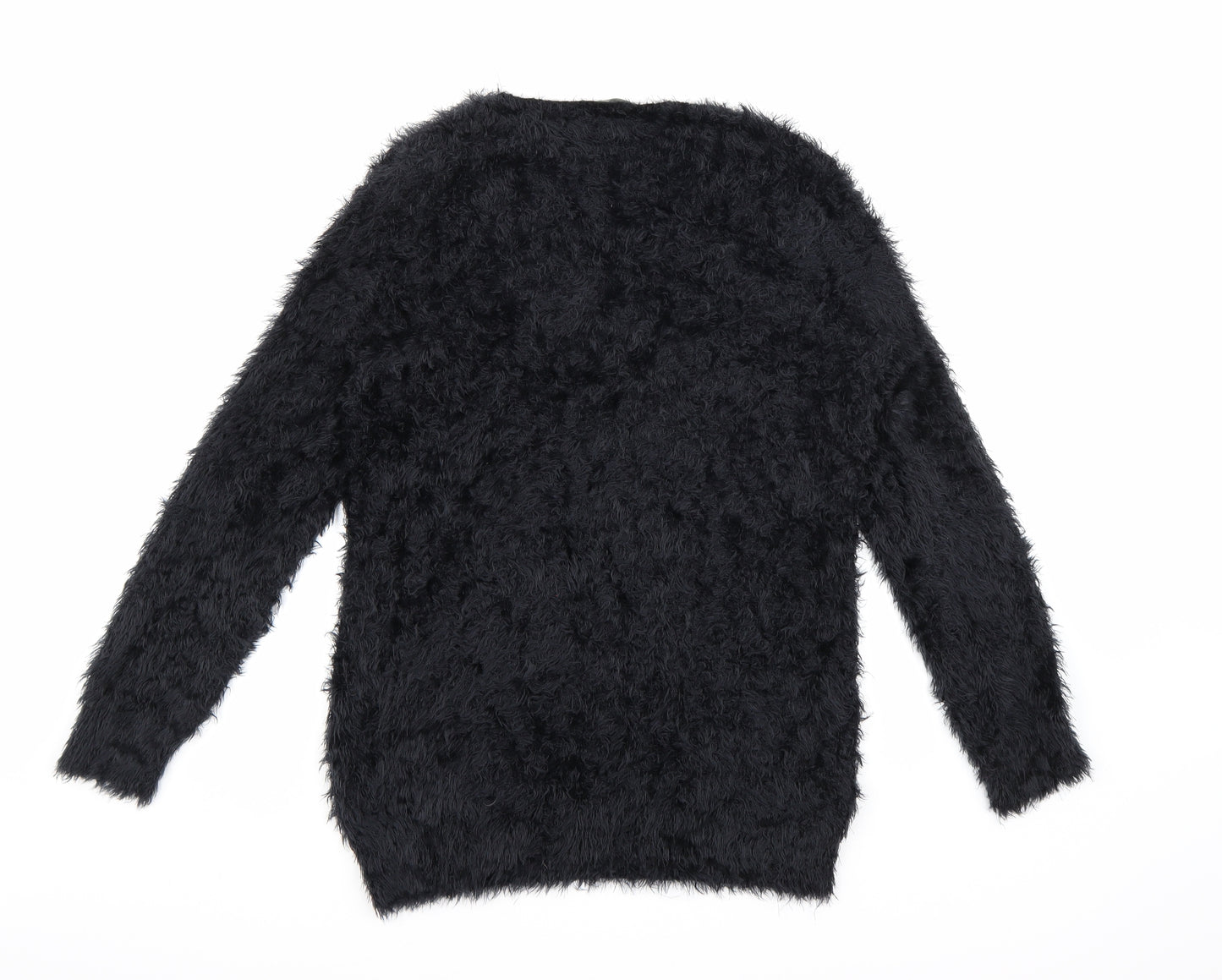 George Womens Black  Knit Pullover Jumper Size 12