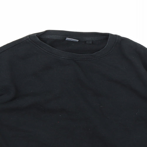 NEXT Girls Black  Jersey Pullover Sweatshirt Size 8 Years