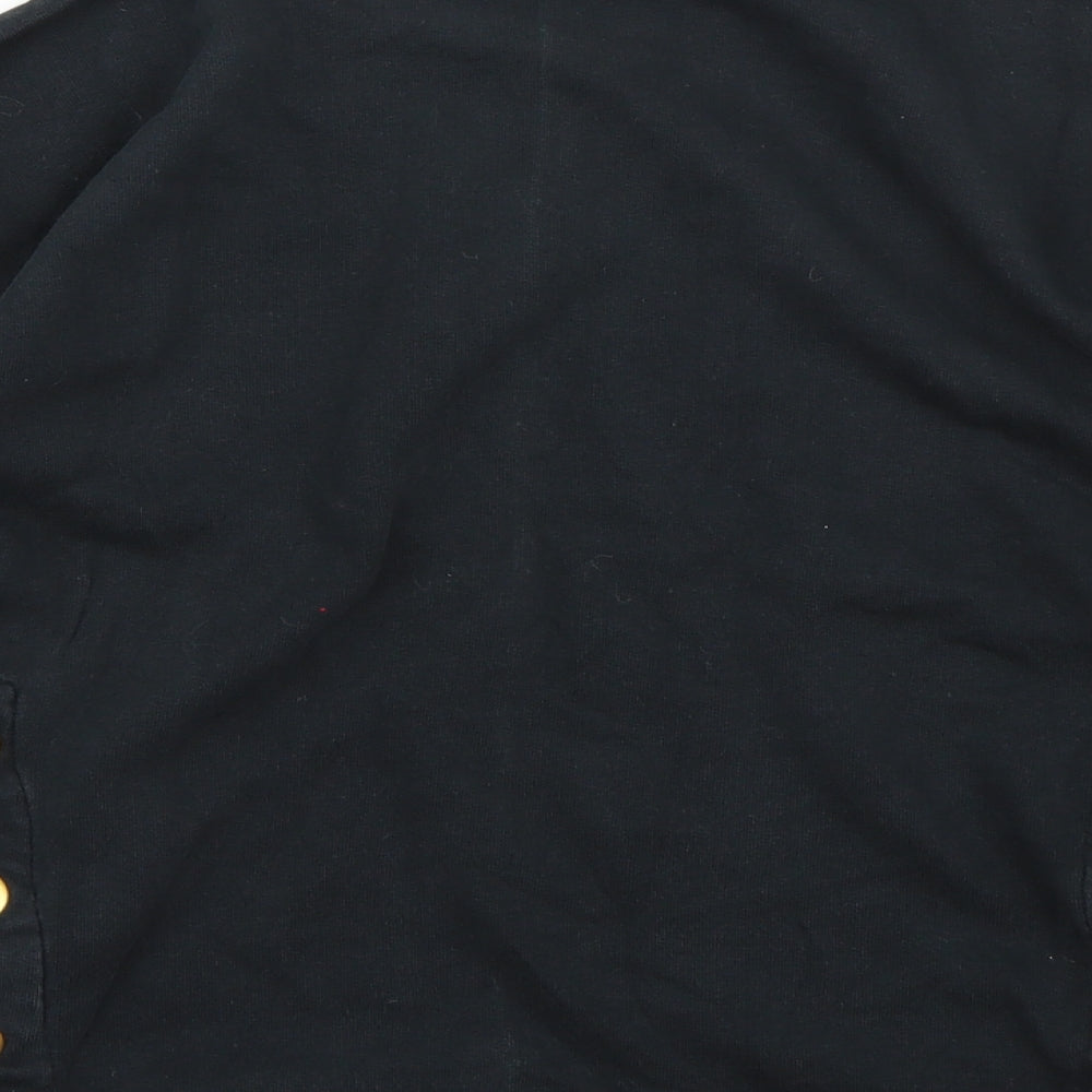 NEXT Girls Black  Jersey Pullover Sweatshirt Size 8 Years