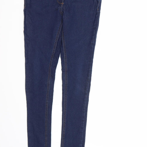 George Womens Blue  Denim Skinny Jeans Size 6 L30 in