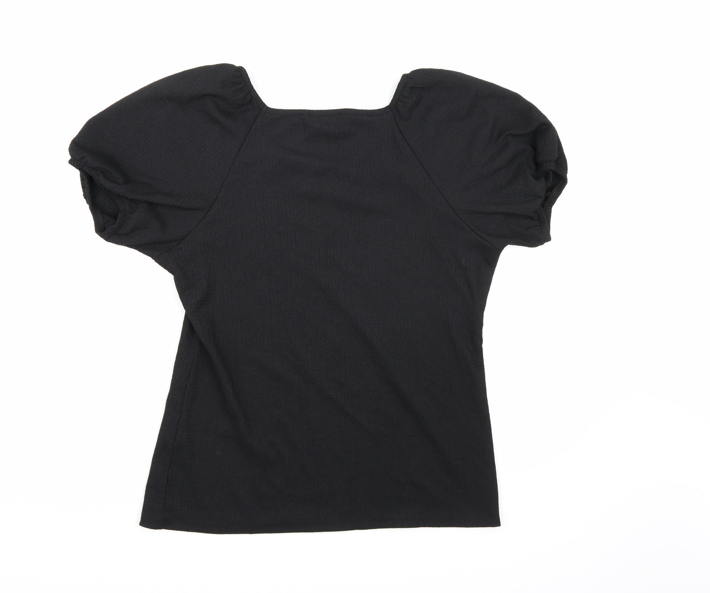 Papaya Womens Black   Basic Blouse Size 10