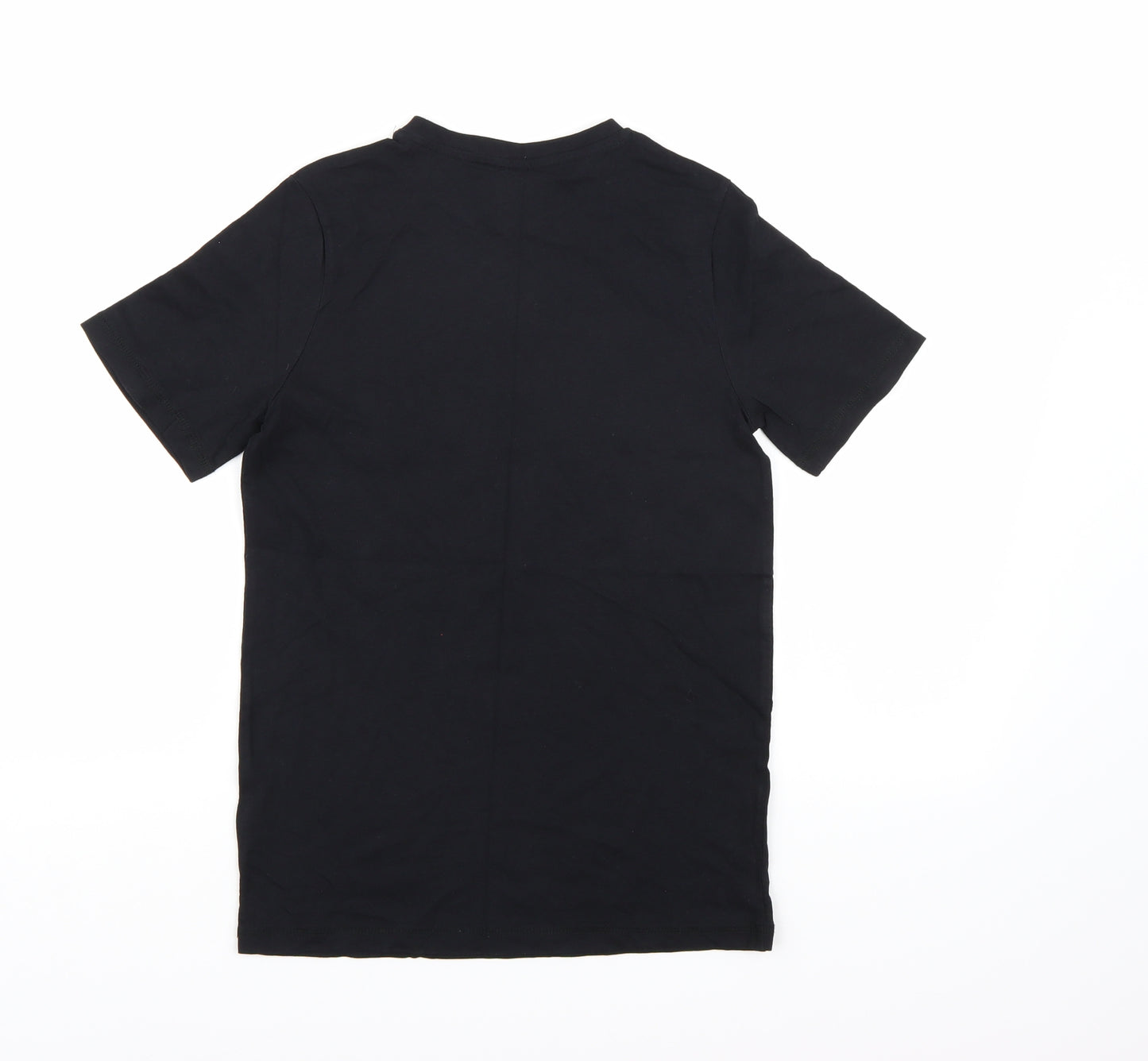F&F Boys Black   Basic T-Shirt Size 10-11 Years