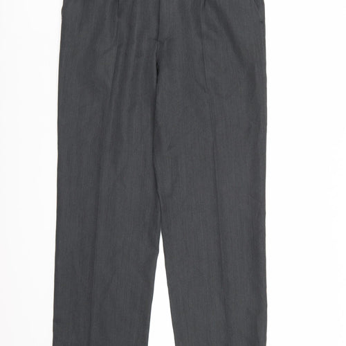 Burton Mens Grey  Rayon Dress Pants Trousers  L30 in