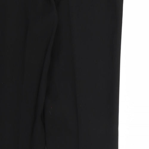AMARANTO Womens Black  Rayon Dress Pants Trousers Size 10 L30 in