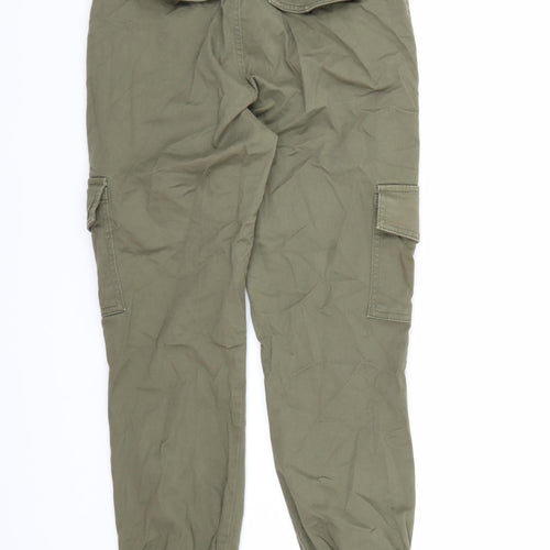 Primark Womens Green   Cargo Trousers Size 4 L24 in