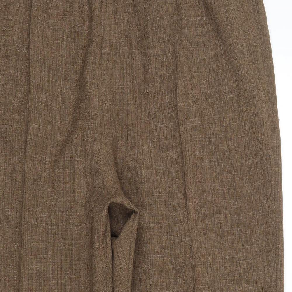 david napier Womens Brown   Cropped Trousers Size 16