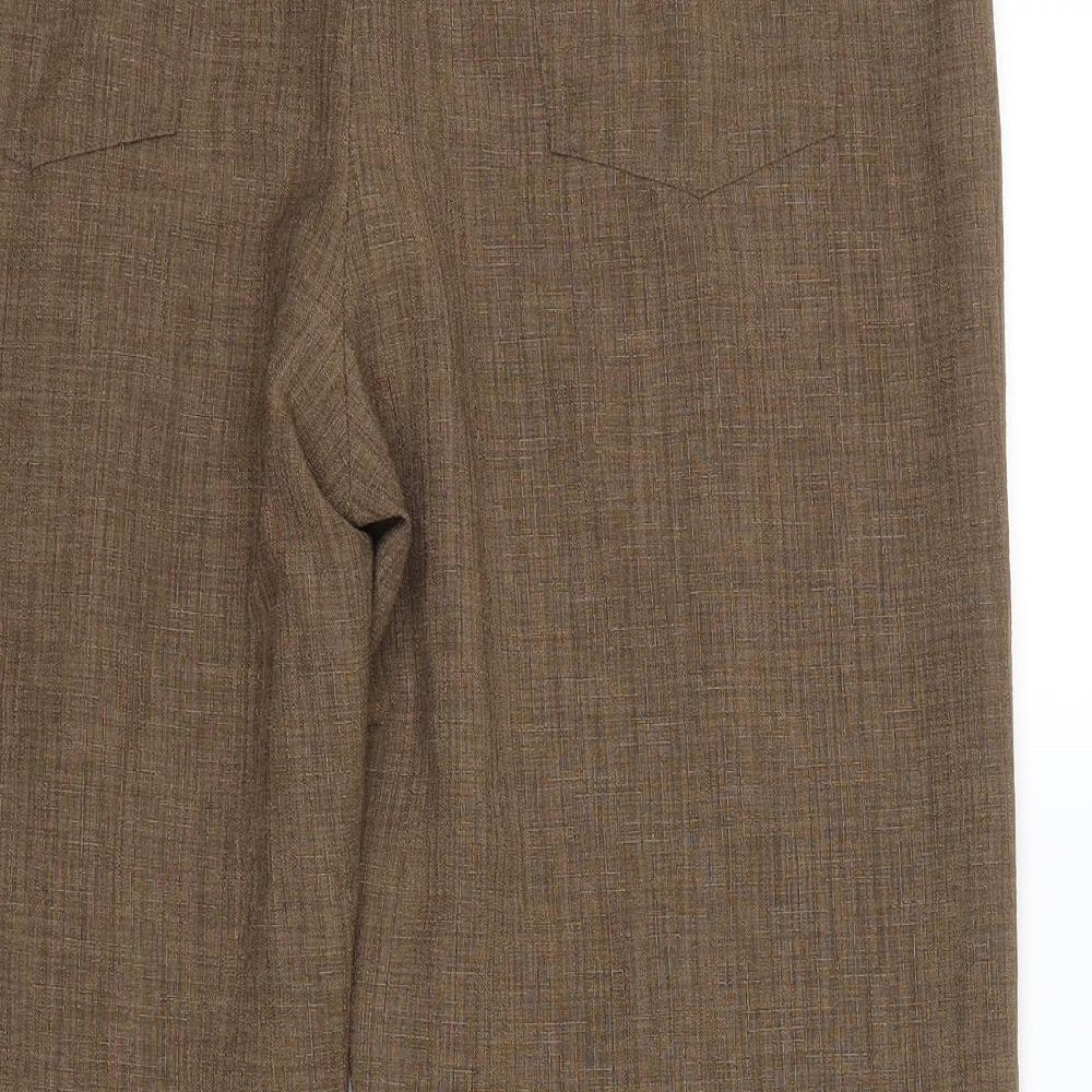 david napier Womens Brown   Cropped Trousers Size 16