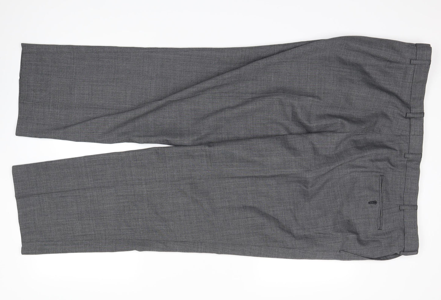 Marks and Spencer Mens Grey   Trousers  Size 42 in L29 in