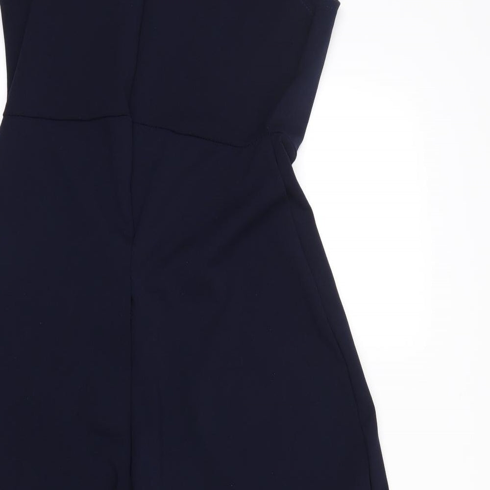 Missguided Womens Black   Shorts One-Piece Size 14