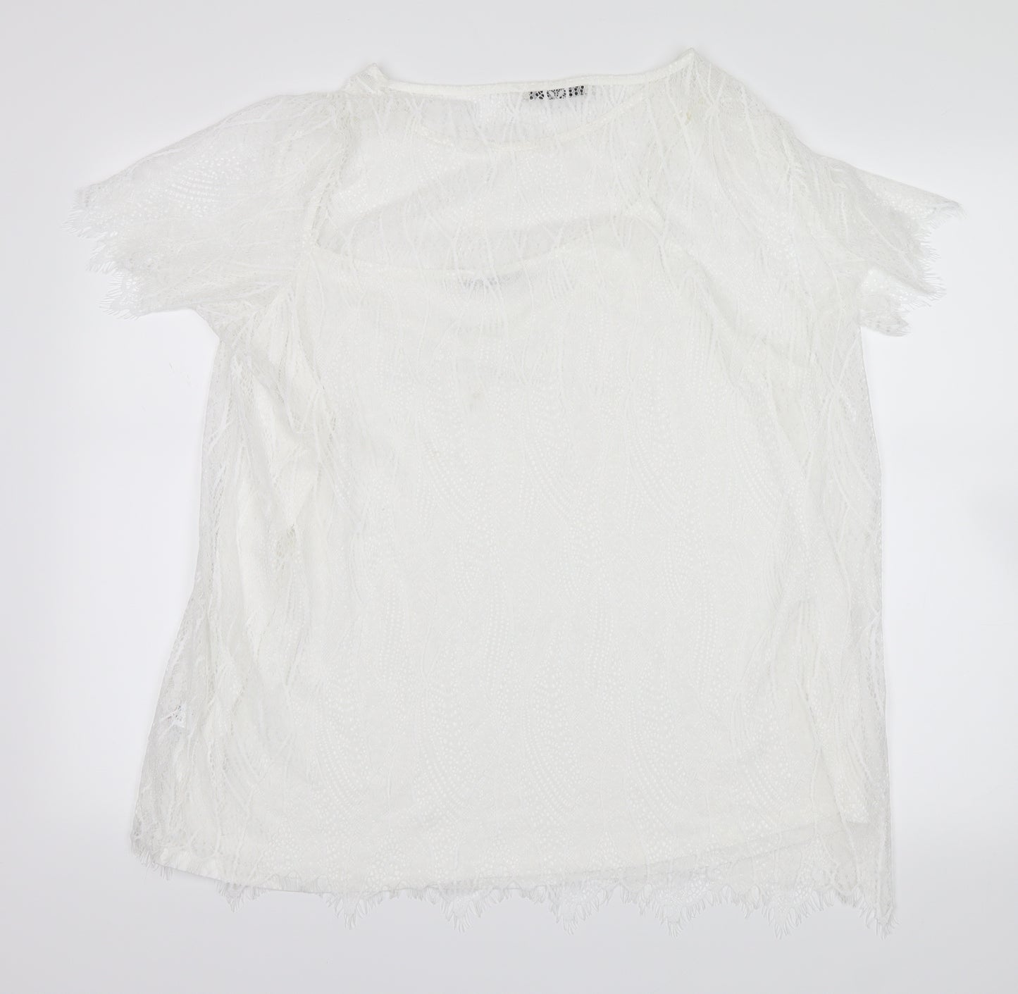 George Womens White   Basic Blouse Size 20