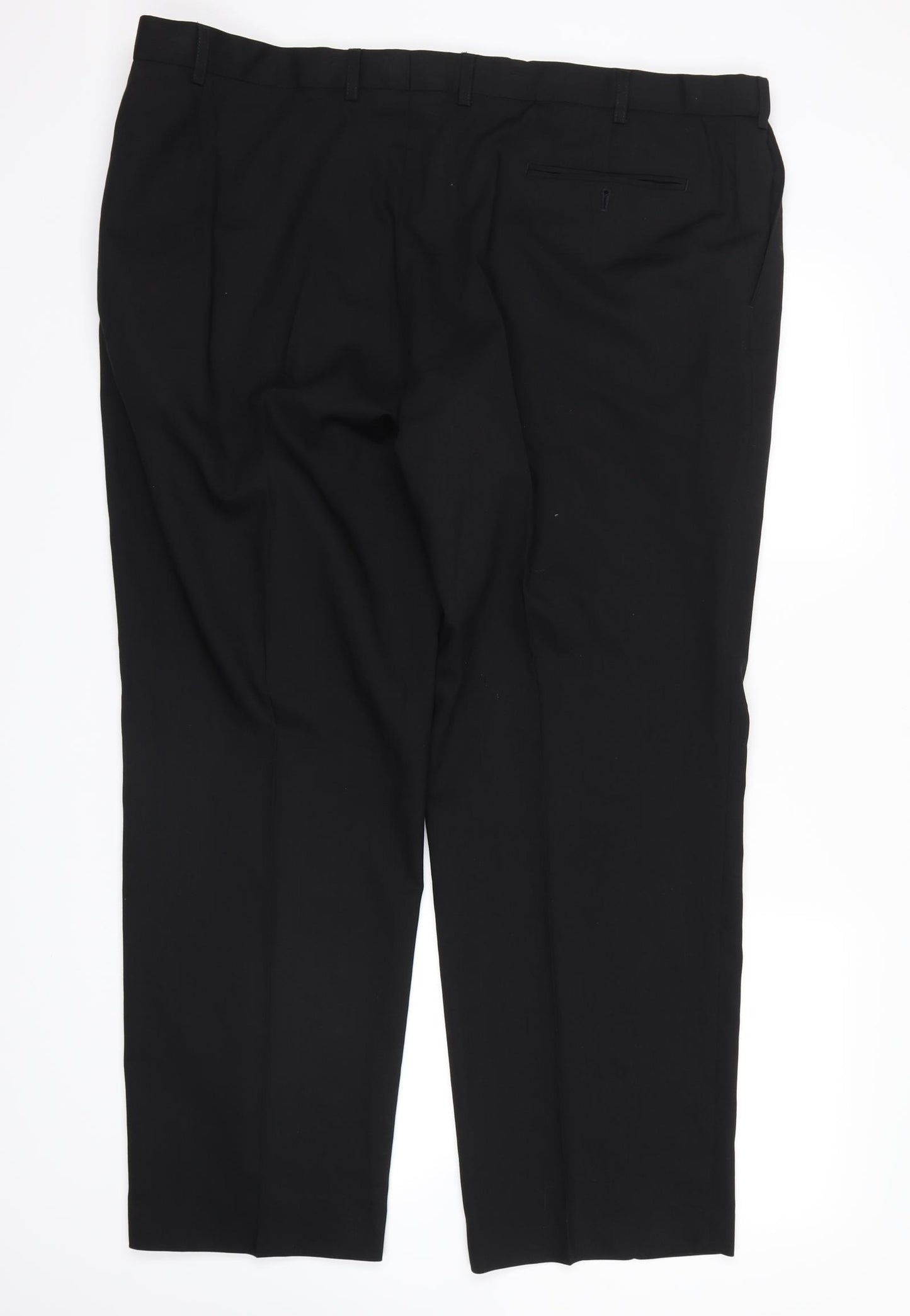 Marks and Spencer Mens Black   Trousers  Size 42 in L29 in