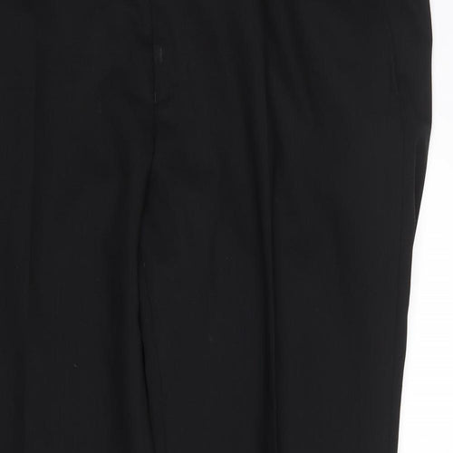 Marks and Spencer Mens Black   Trousers  Size 42 in L29 in