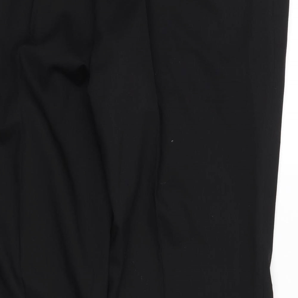 Marks and Spencer Mens Black   Trousers  Size 42 in L29 in
