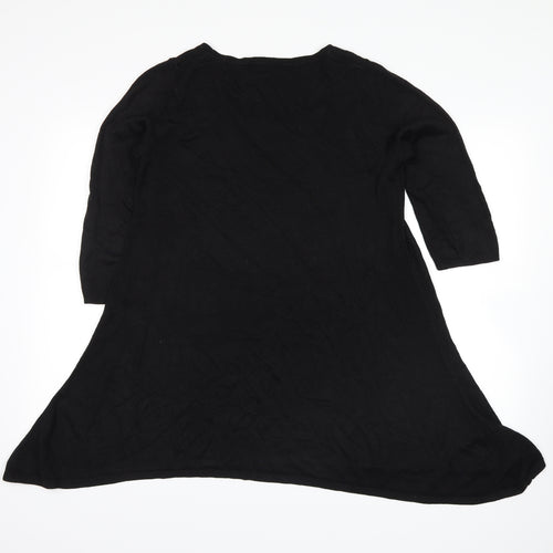 Papaya Womens Black   Pullover Jumper Size 8