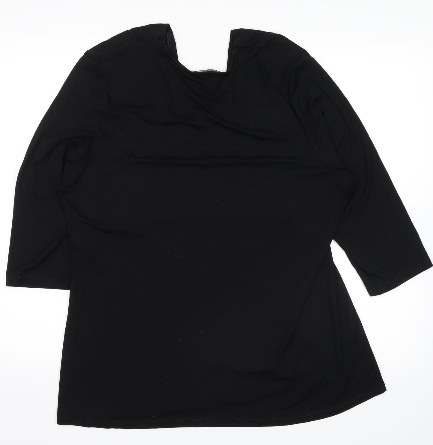 Marks and Spencer Womens Black   Basic Blouse Size 22