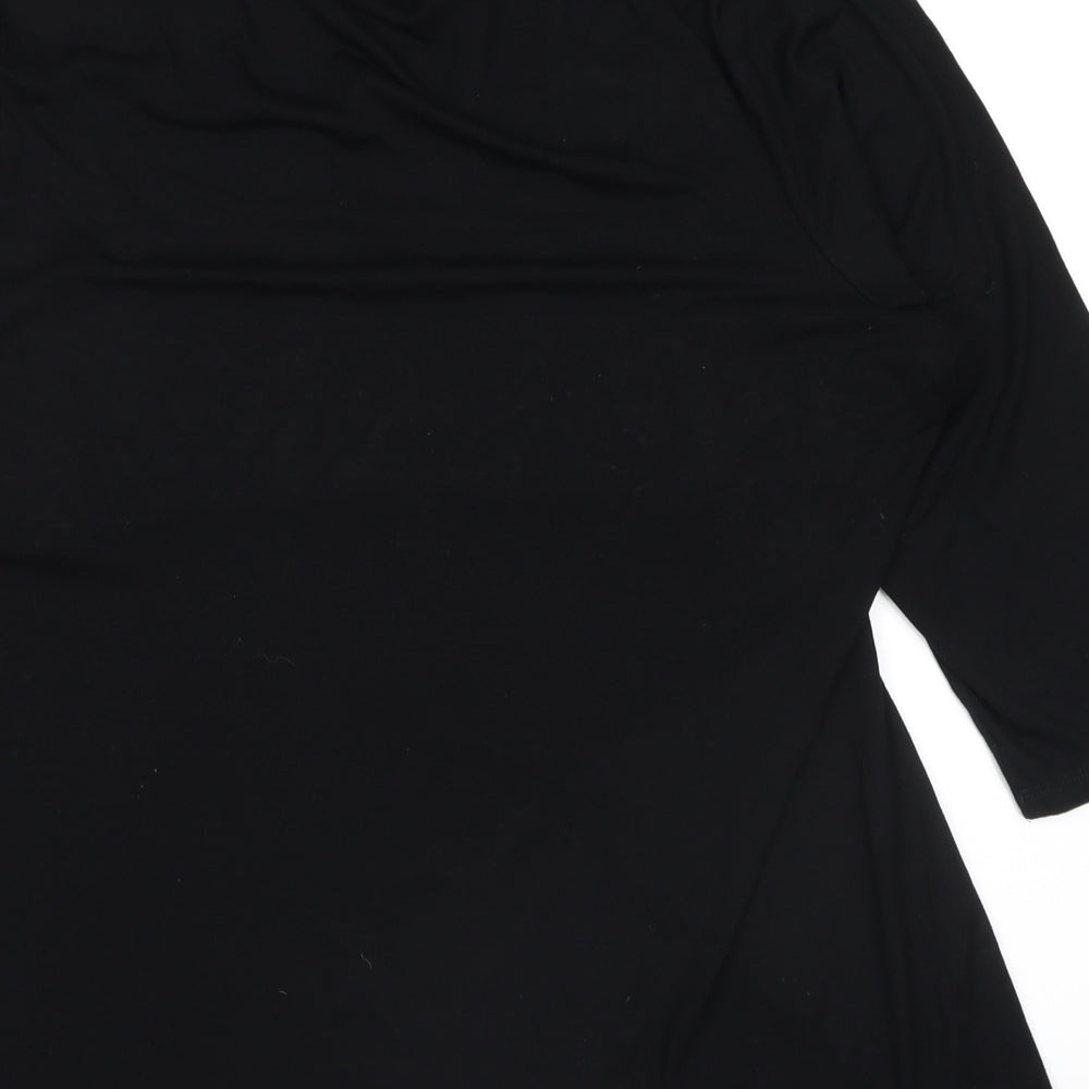 Marks and Spencer Womens Black   Basic Blouse Size 22