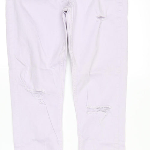 F&F Womens Purple   Skinny Jeans Size 10