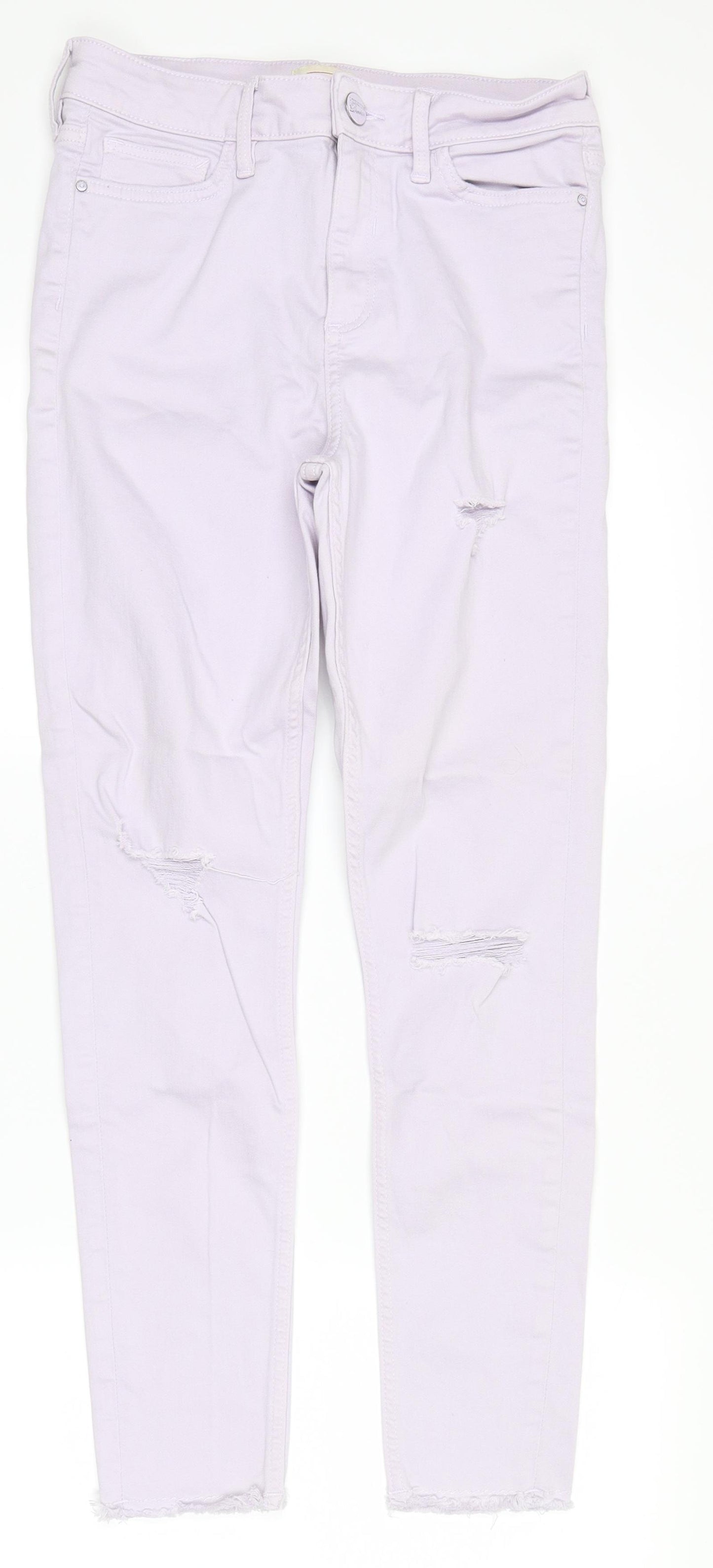 F&F Womens Purple   Skinny Jeans Size 10