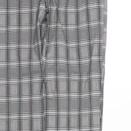 New Look Girls Grey Plaid  Jegging Trousers Size 15 Years