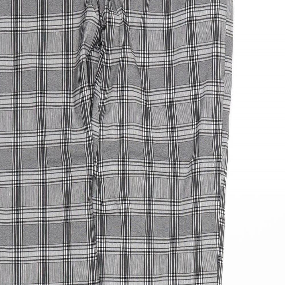 New Look Girls Grey Plaid  Jegging Trousers Size 15 Years