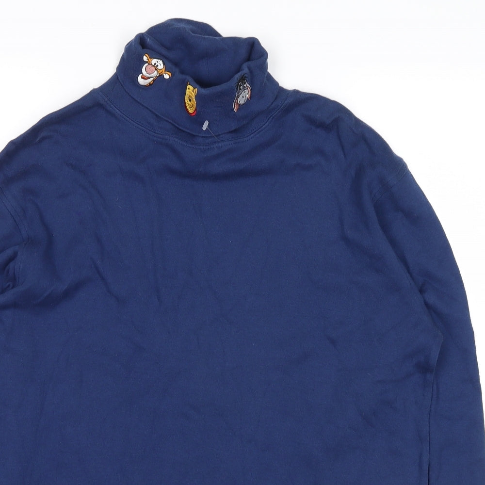 Mickey Inc Womens Blue   Pullover Sweatshirt Size S  - winnie the pooh