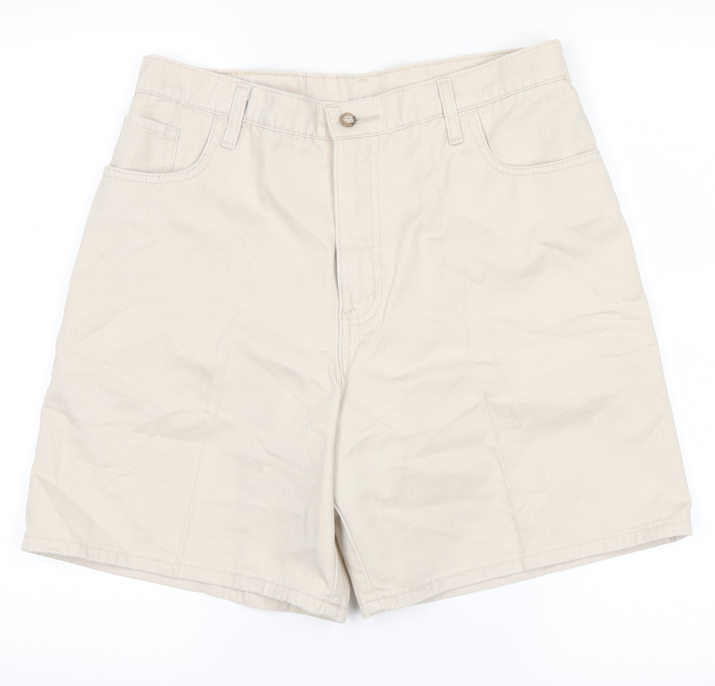 Alter Ego Womens Beige   Cargo Shorts Size 14