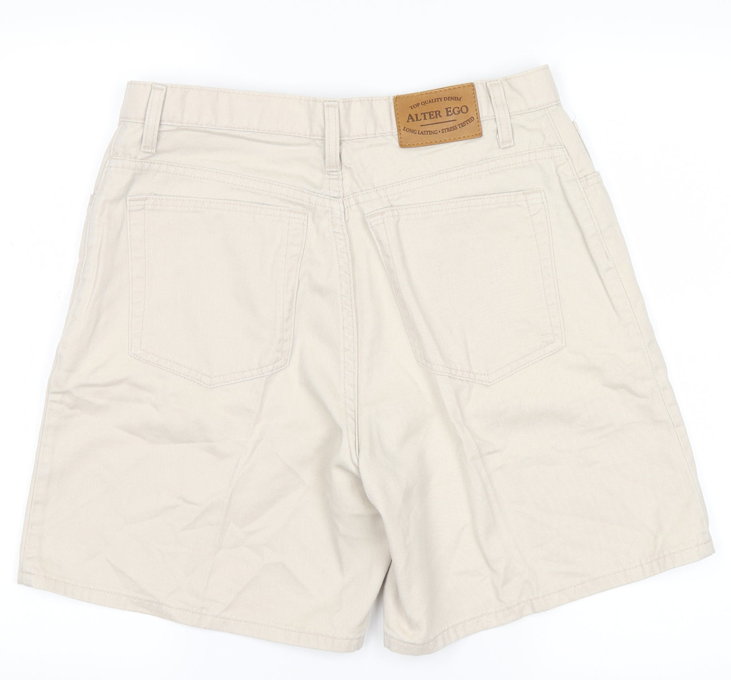 Alter Ego Womens Beige   Cargo Shorts Size 14