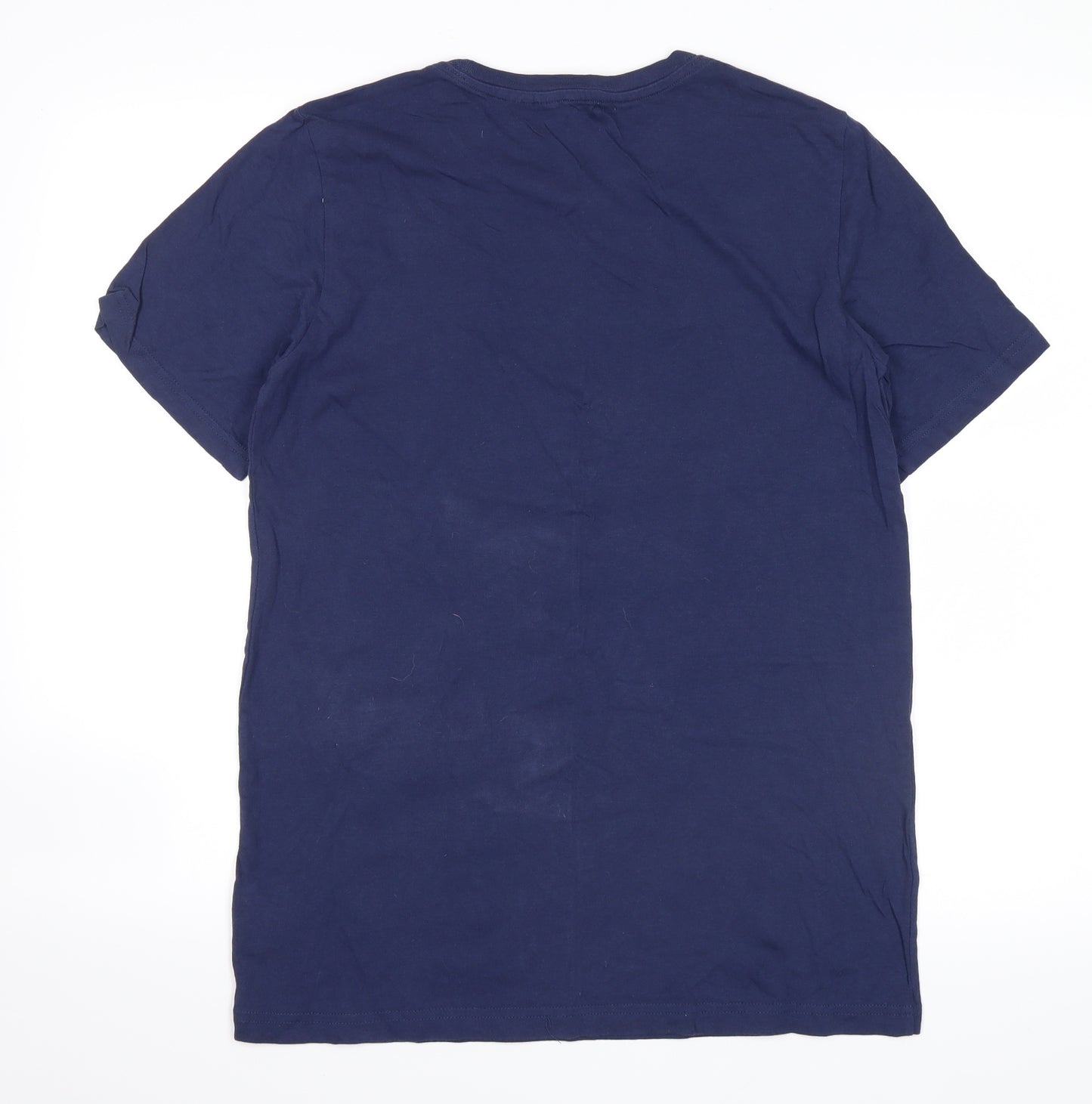 H&M Boys Blue   Basic T-Shirt Size 13-14 Years  - bart simpson