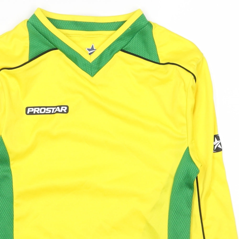 prostar Boys Yellow   Pullover Casual Size XS