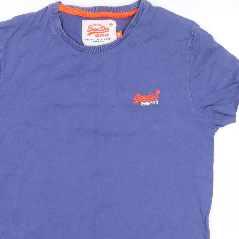 Superdry Mens Blue    T-Shirt Size S