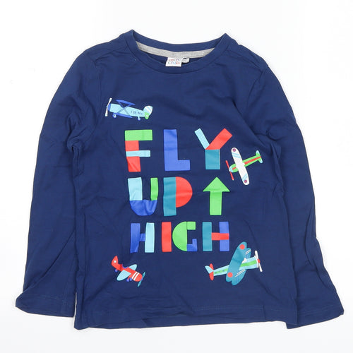 Mini Club Boys Blue   Basic Casual Size 4-5 Years  - fly up high