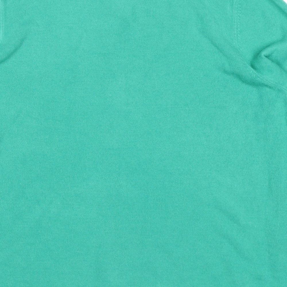 Marks and Spencer Womens Green   Cardigan Jumper Size 14