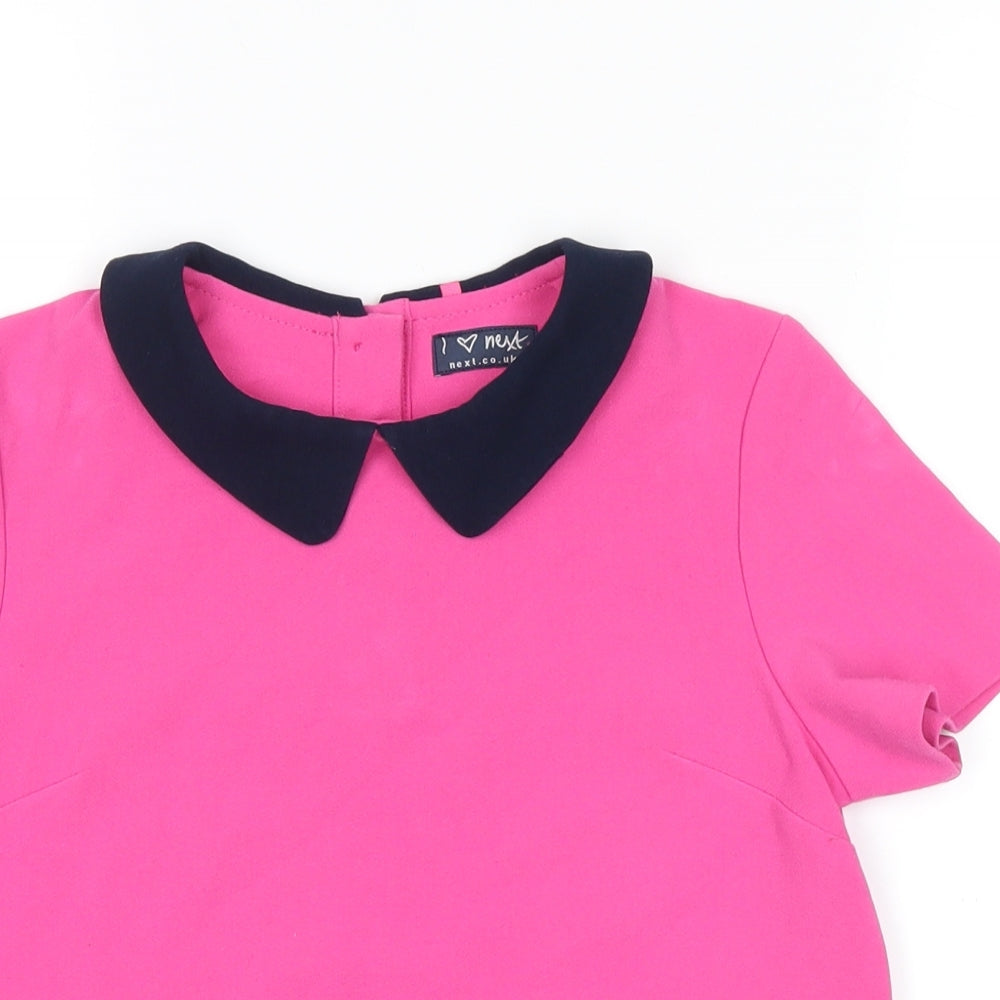 NEXT Girls Pink   Basic Polo Size 10 Years