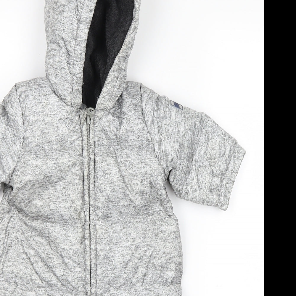 Gap  Grey   3-in-1 Jacket Snowsuit Size 0-3 Months  - 0-6 months