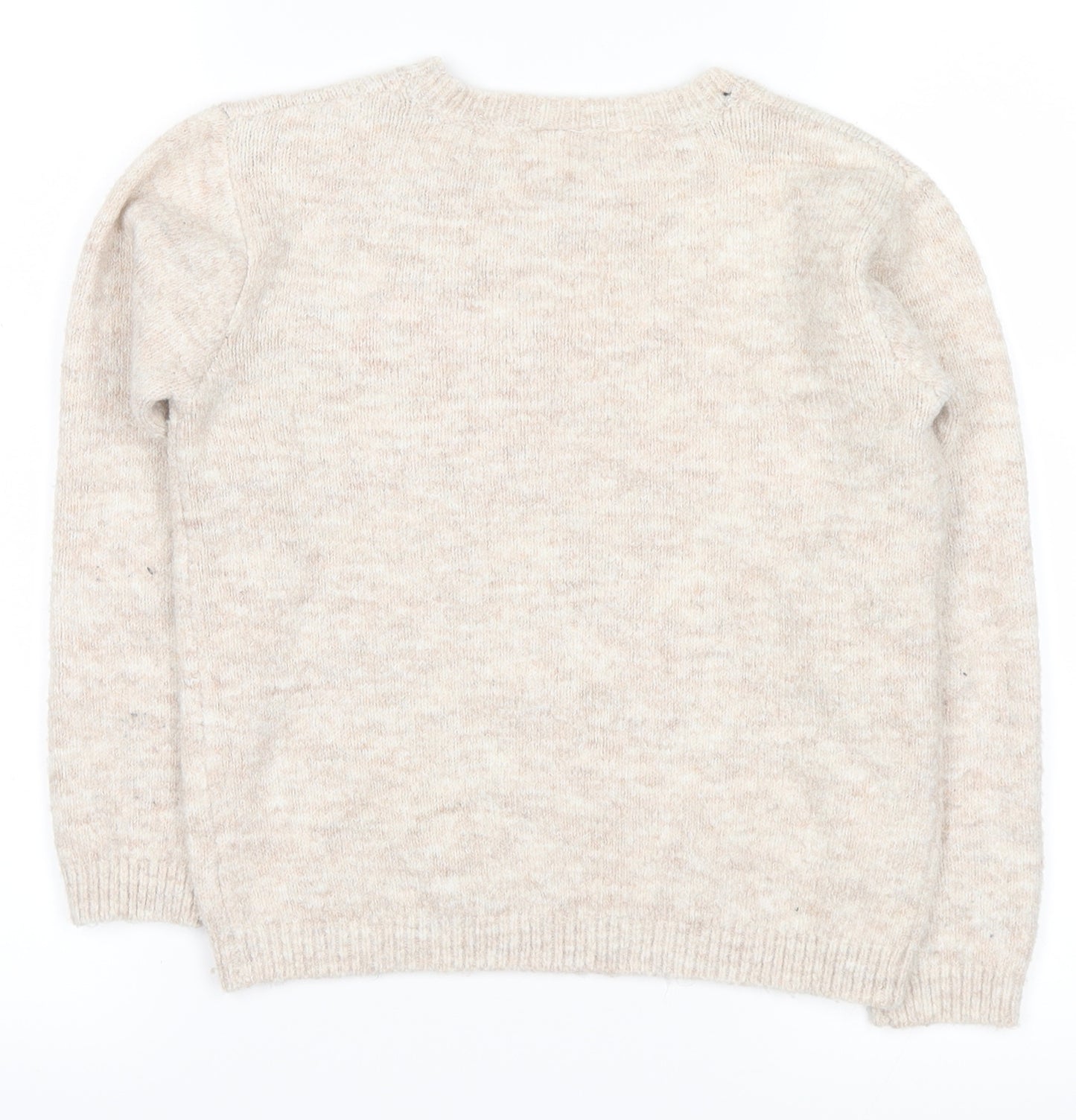 i <3 girlswear Girls Beige   Pullover Sweatshirt Size 9 Years  - love