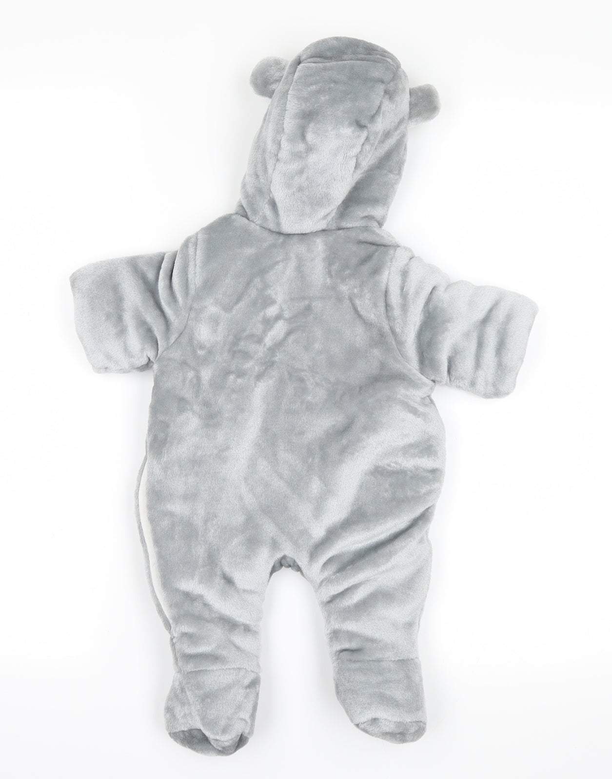 fred & flo  Grey   3-in-1 Jacket Snowsuit Size Newborn  - teddy bear