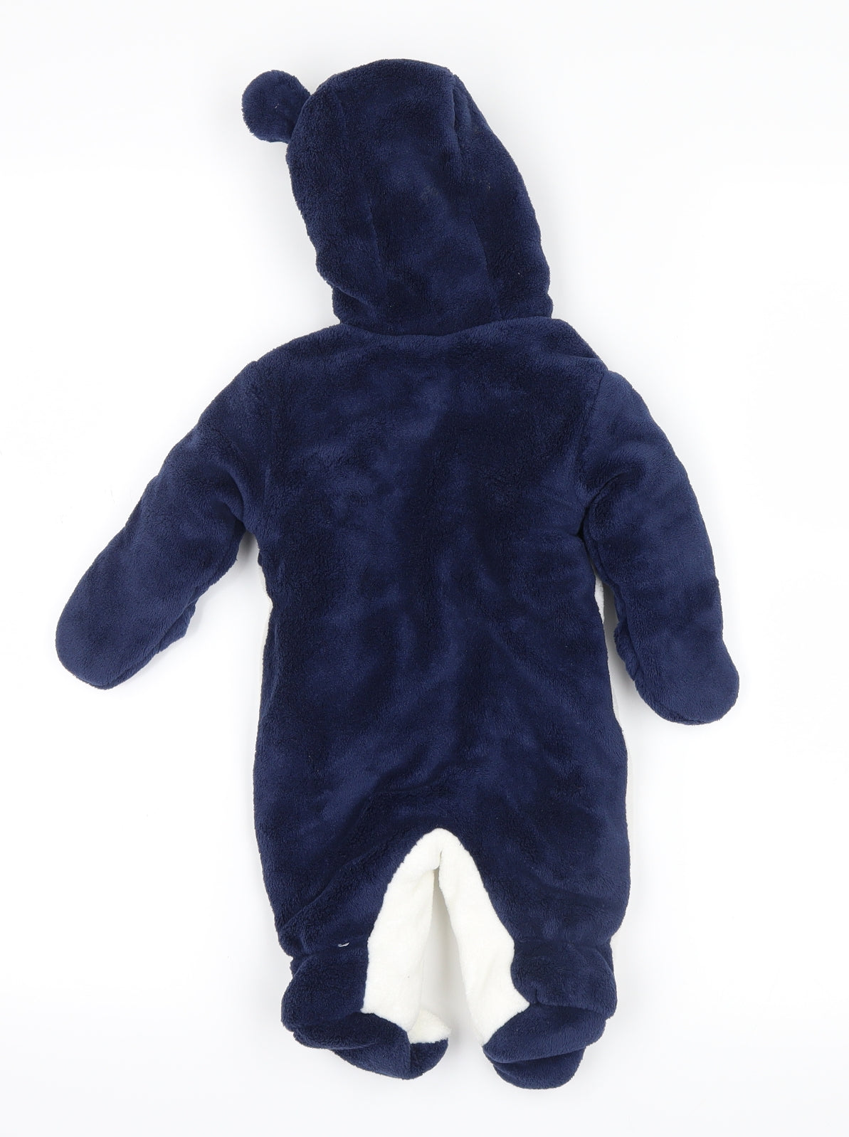 first wish  Blue   3-in-1 Jacket Snowsuit Size 0-3 Months  - polar bear