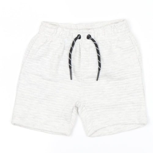 pep co Boys Grey   Cargo Shorts Size 5-6 Years