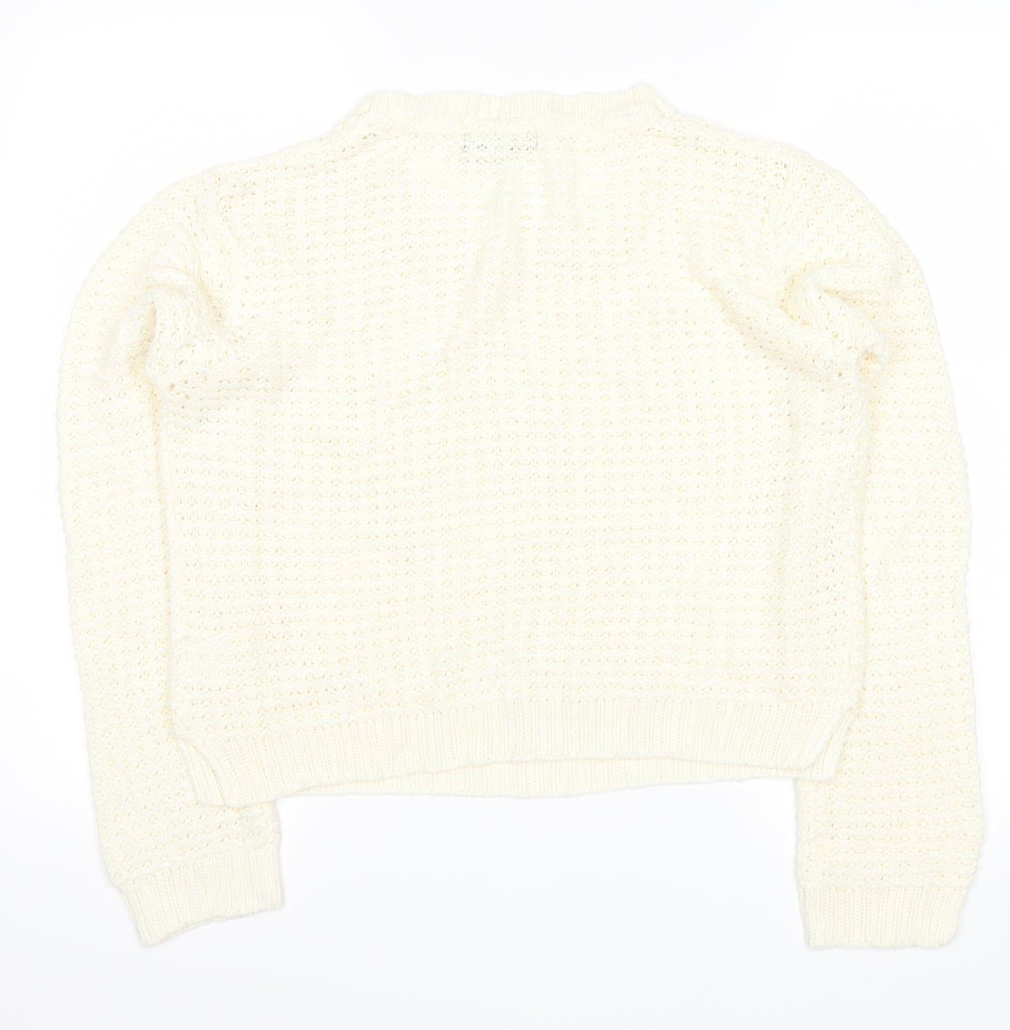 Select Womens White   Pullover Jumper Size 16