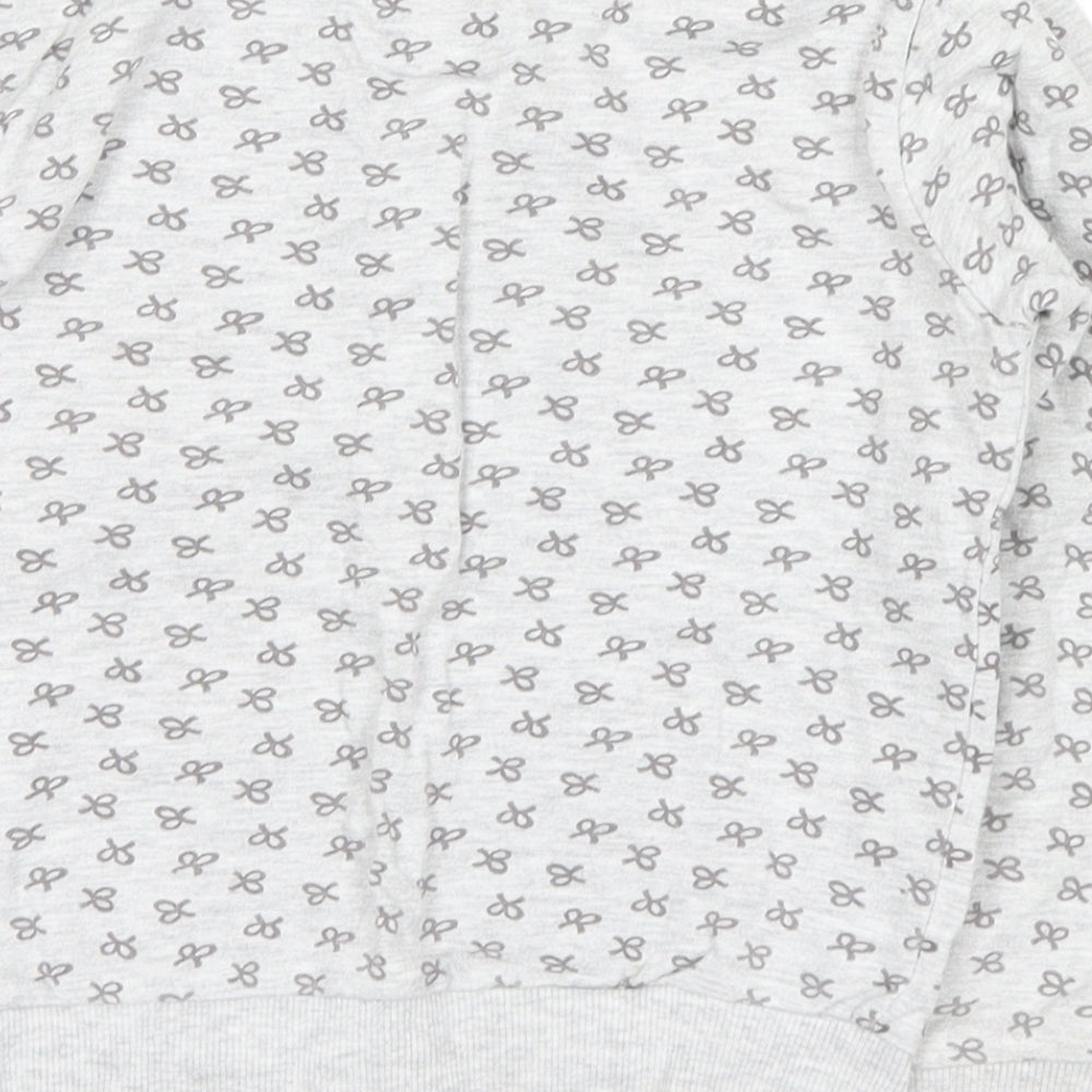 Hello Kitty Girls Grey   Pullover Sweatshirt Size 4-5 Years  - hello kitty