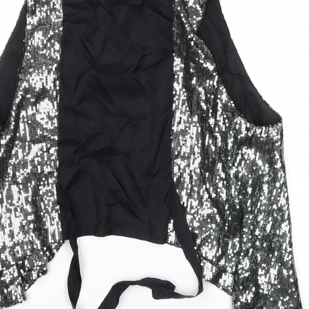 Debenhams Womens Black   Jacket Waistcoat Size 12