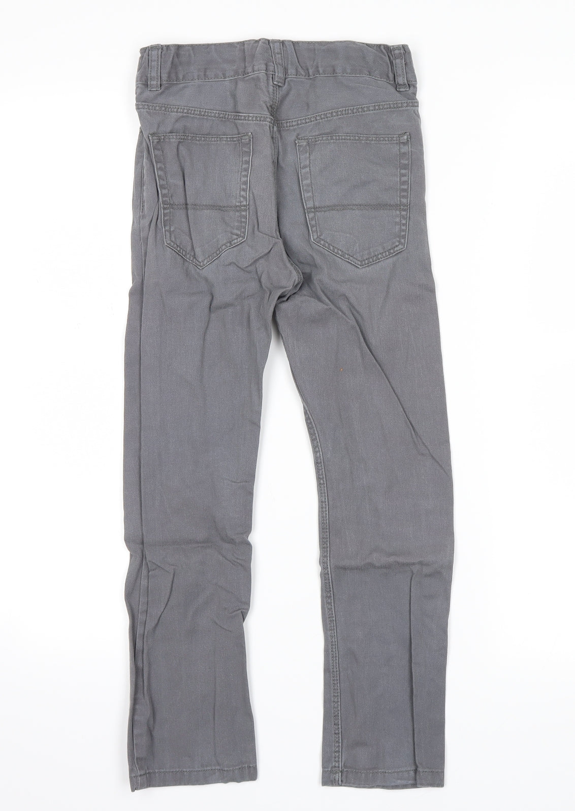 H&M Boys Grey  Denim Straight Jeans Size 7-8 Years