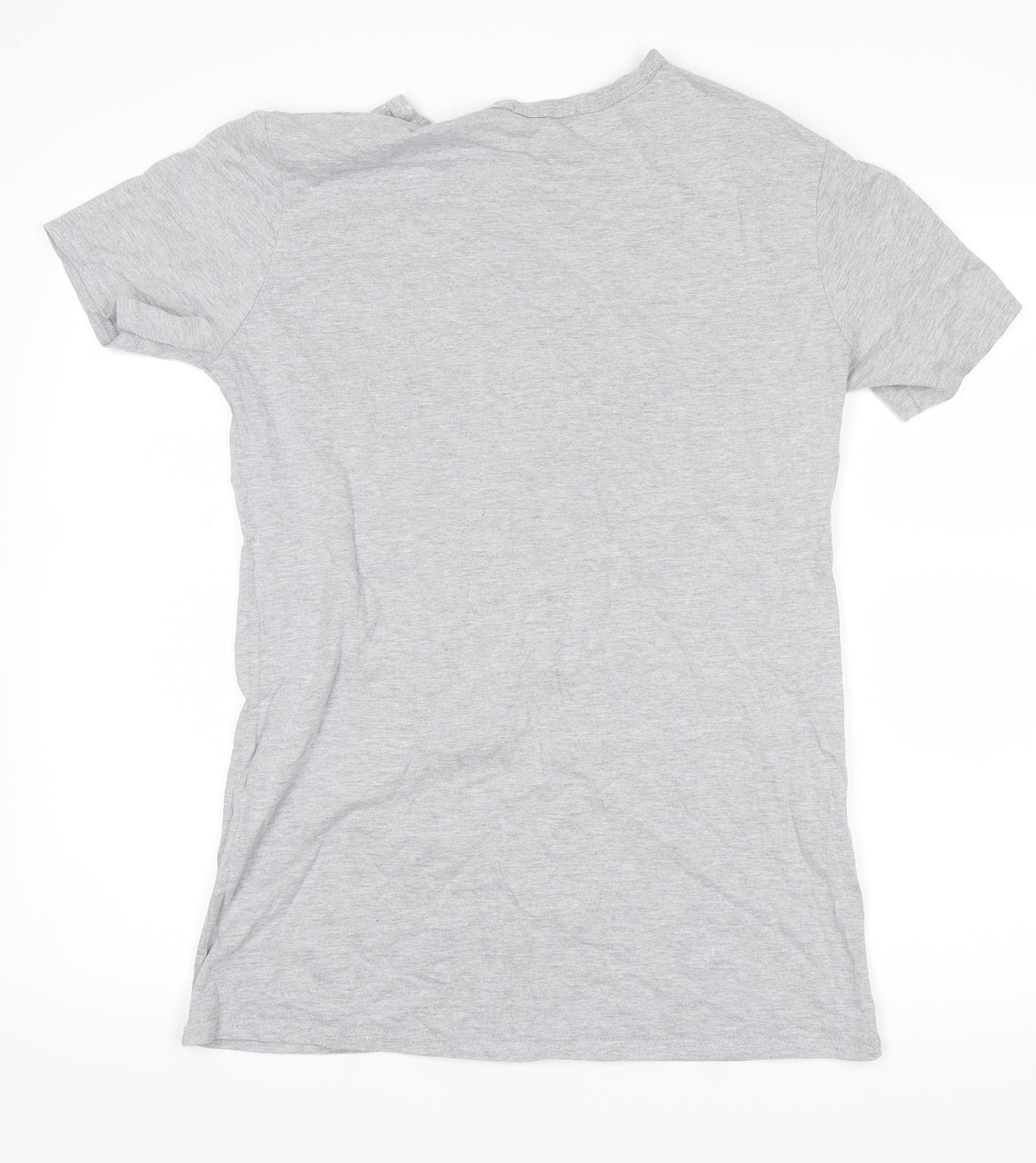 stylewise Womens Grey   Basic T-Shirt Size M  - los angeles