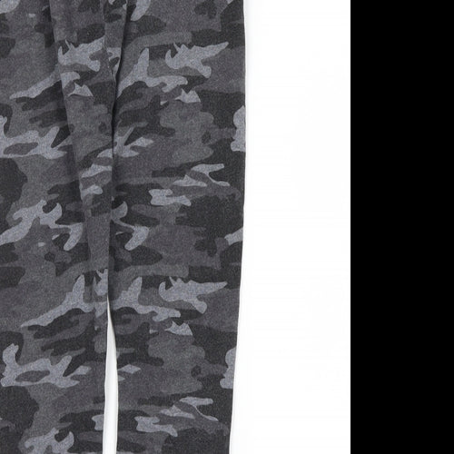 George Boys Grey Camouflage  Sweatpants Trousers Size 10-11 Years