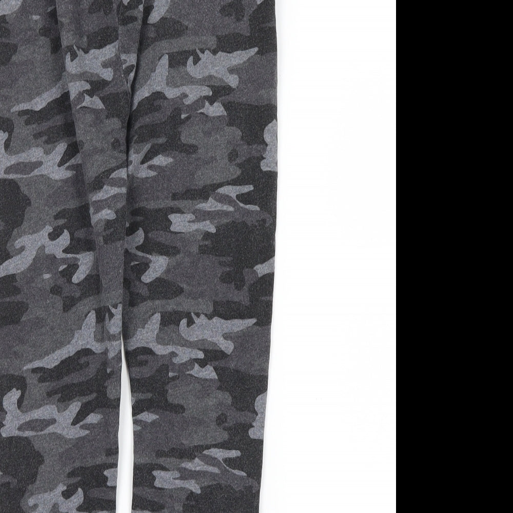 George Boys Grey Camouflage  Sweatpants Trousers Size 10-11 Years