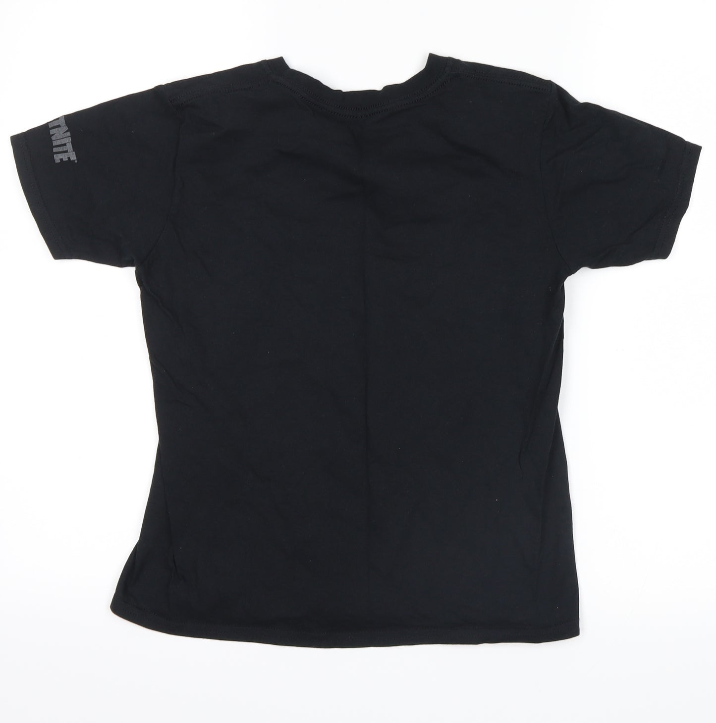fortnite Boys Black   Basic T-Shirt Size L