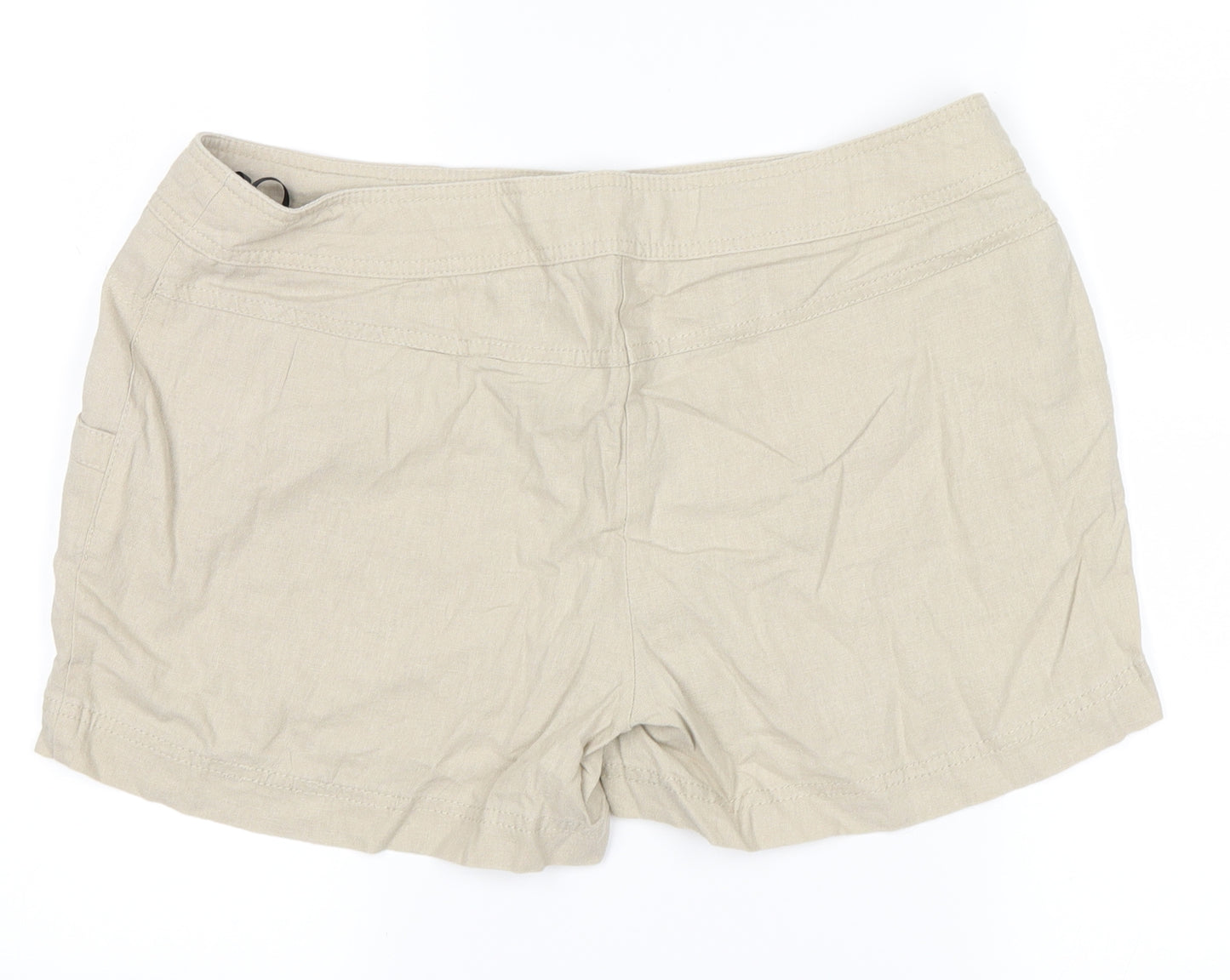 Papaya Womens Beige   Cargo Shorts Size 14